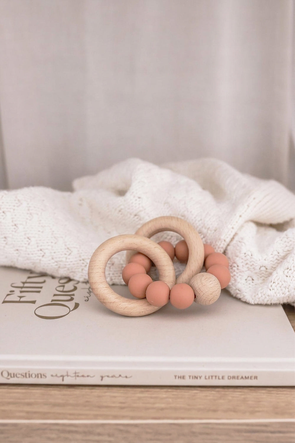 Beechwood Teether - Terracotta - image 2