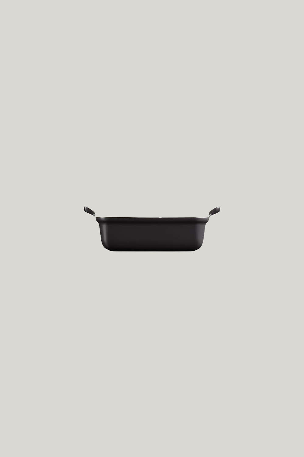 Stoneware Heritage Rectangular Dish 19cm - Matte Black - image 2