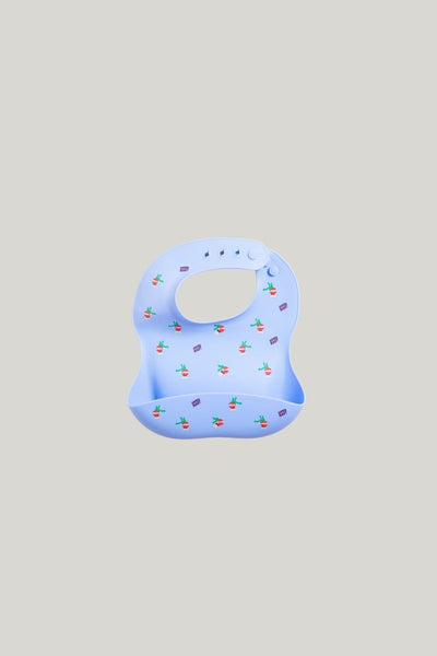 Catch-it Silicone Bib - Periwinkle - image 2