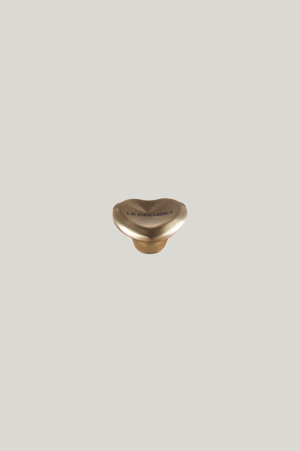 Gold Heart Knob Blister Pack - Gold - image 1