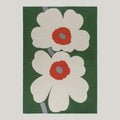 Unikko 60th Anniversary Green Rug 200x140cm - Mid Green - image 1