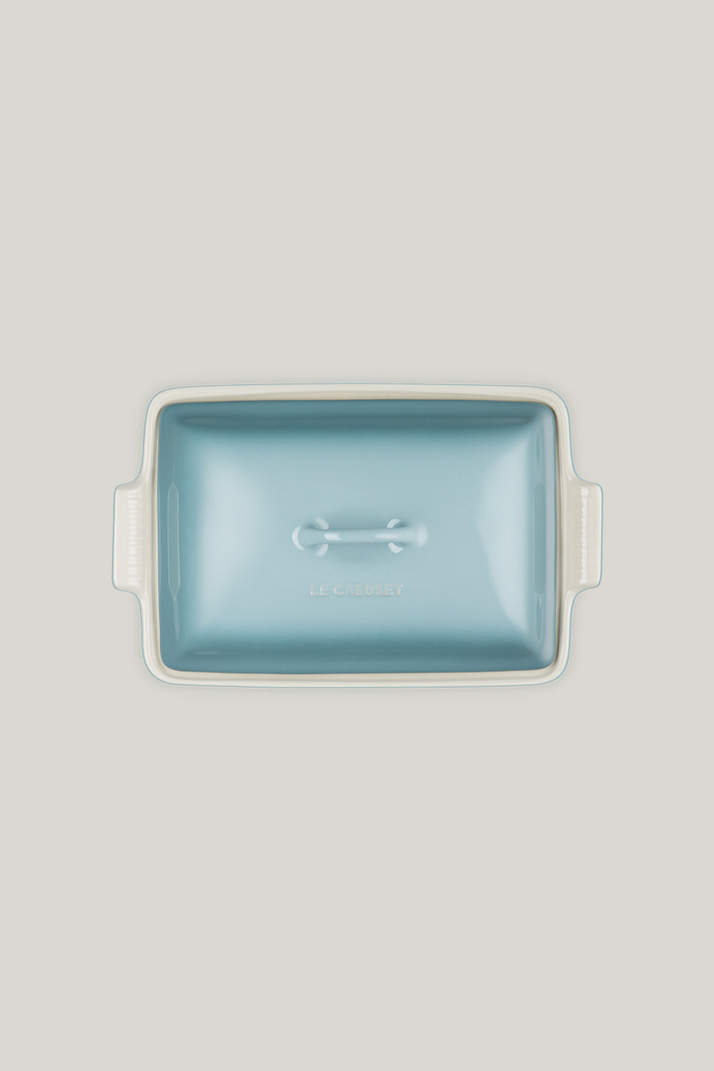 Stoneware Heritage Covered Rectangular Dish 33cm - Sea Salt - image 3