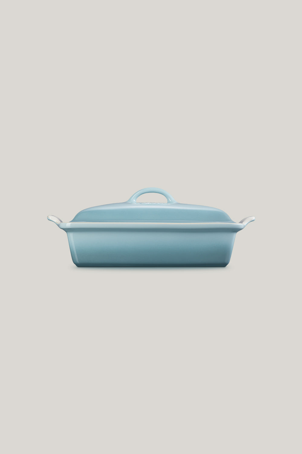 Stoneware Heritage Covered Rectangular Dish 33cm - Sea Salt - image 2