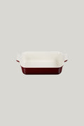 Stoneware Heritage Rectangular Dish 26cm - Garnet - image 1