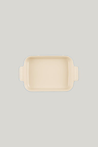 Stoneware Heritage Rectangular Dish 26cm - Azure Blue - image 3