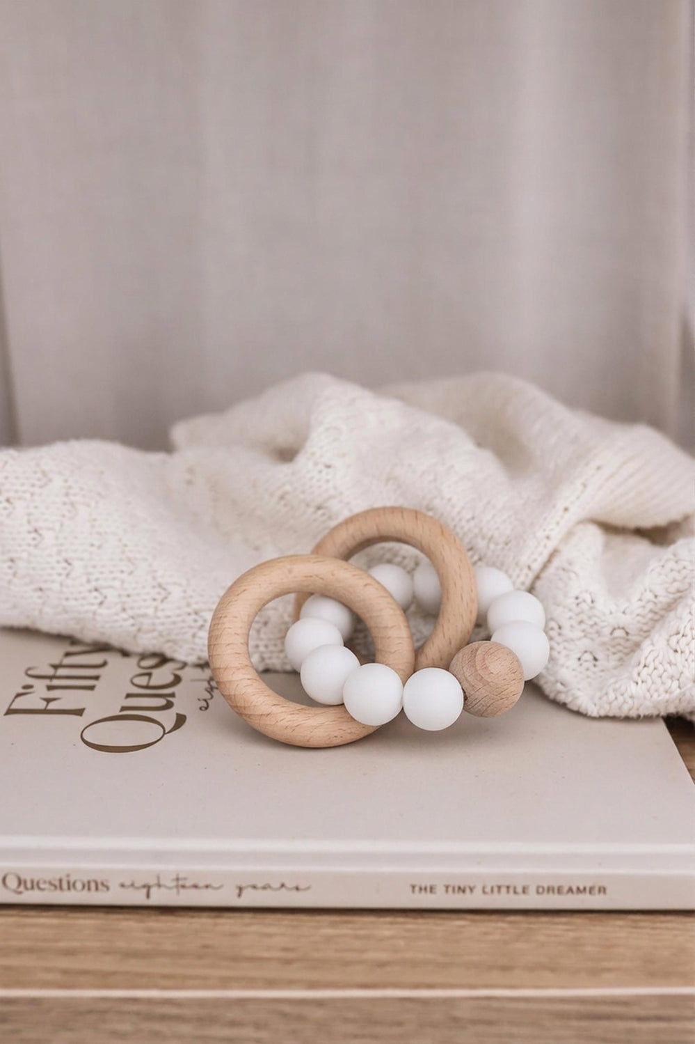 Beechwood Teether - Milk - image 2