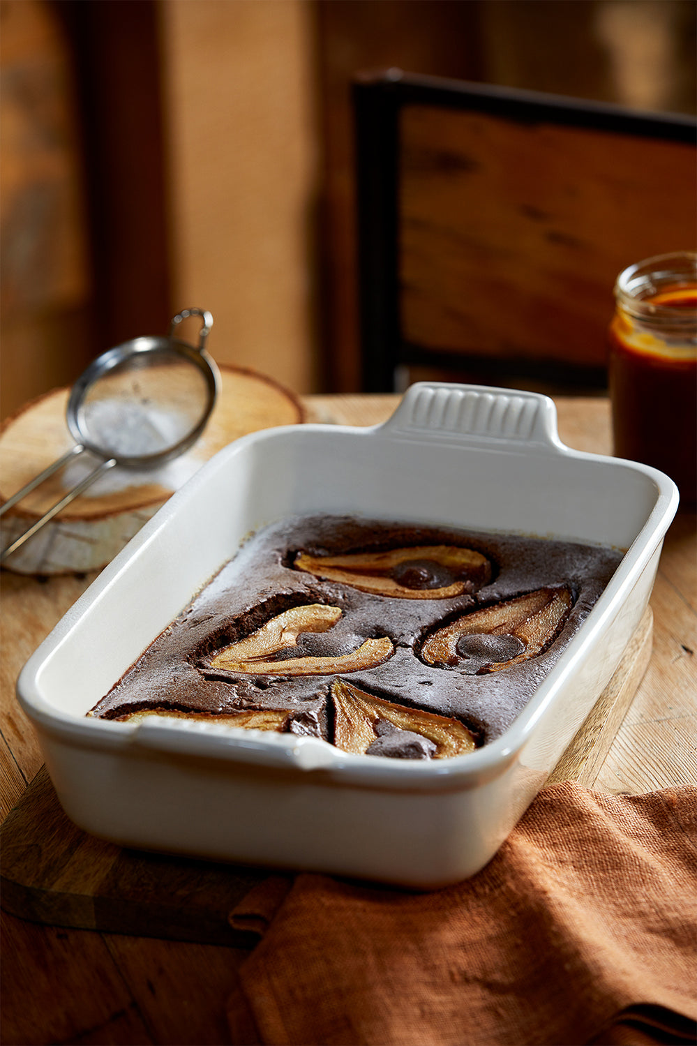 Stoneware Heritage Rectangular Dish 26cm - Meringue - image 4
