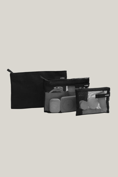 Essentials Pouch Trio - Black - image 1