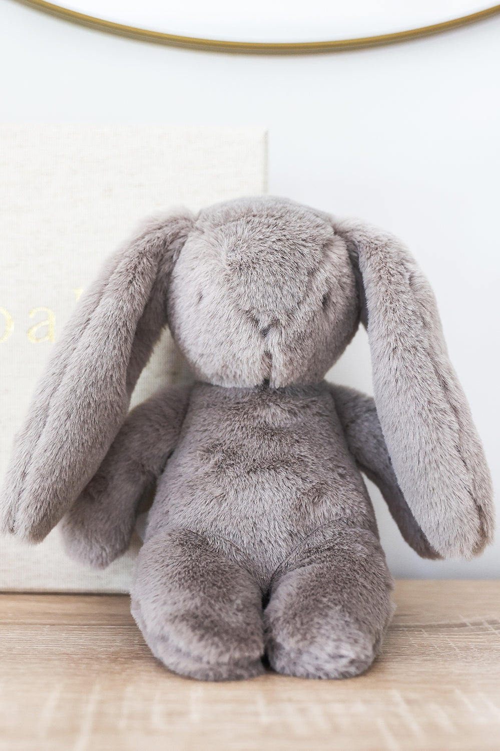 Darcey Plush Baby Bunny - Grey - image 4