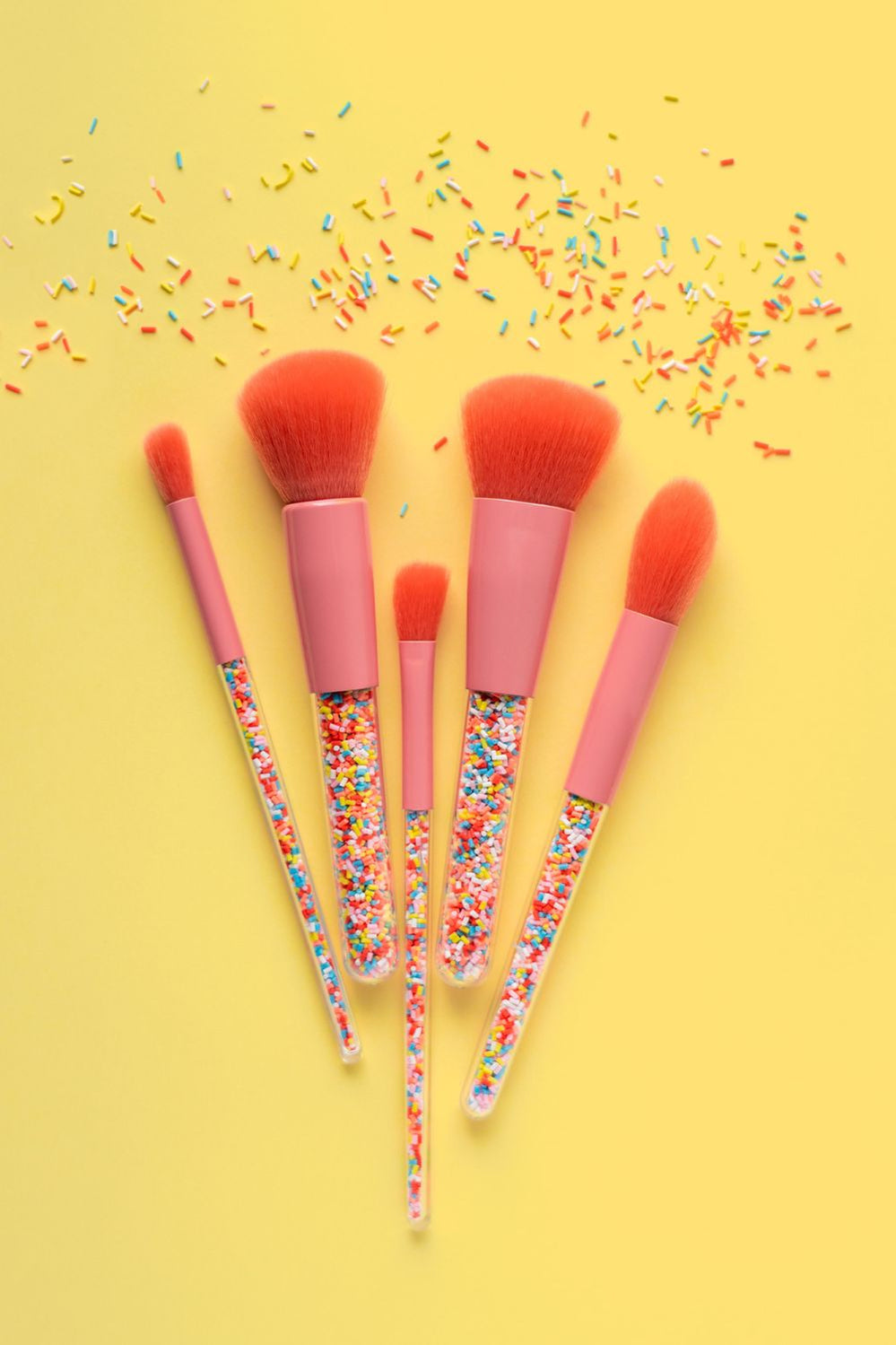 Sprinkle Makeup Brush Set - Pink - image 3