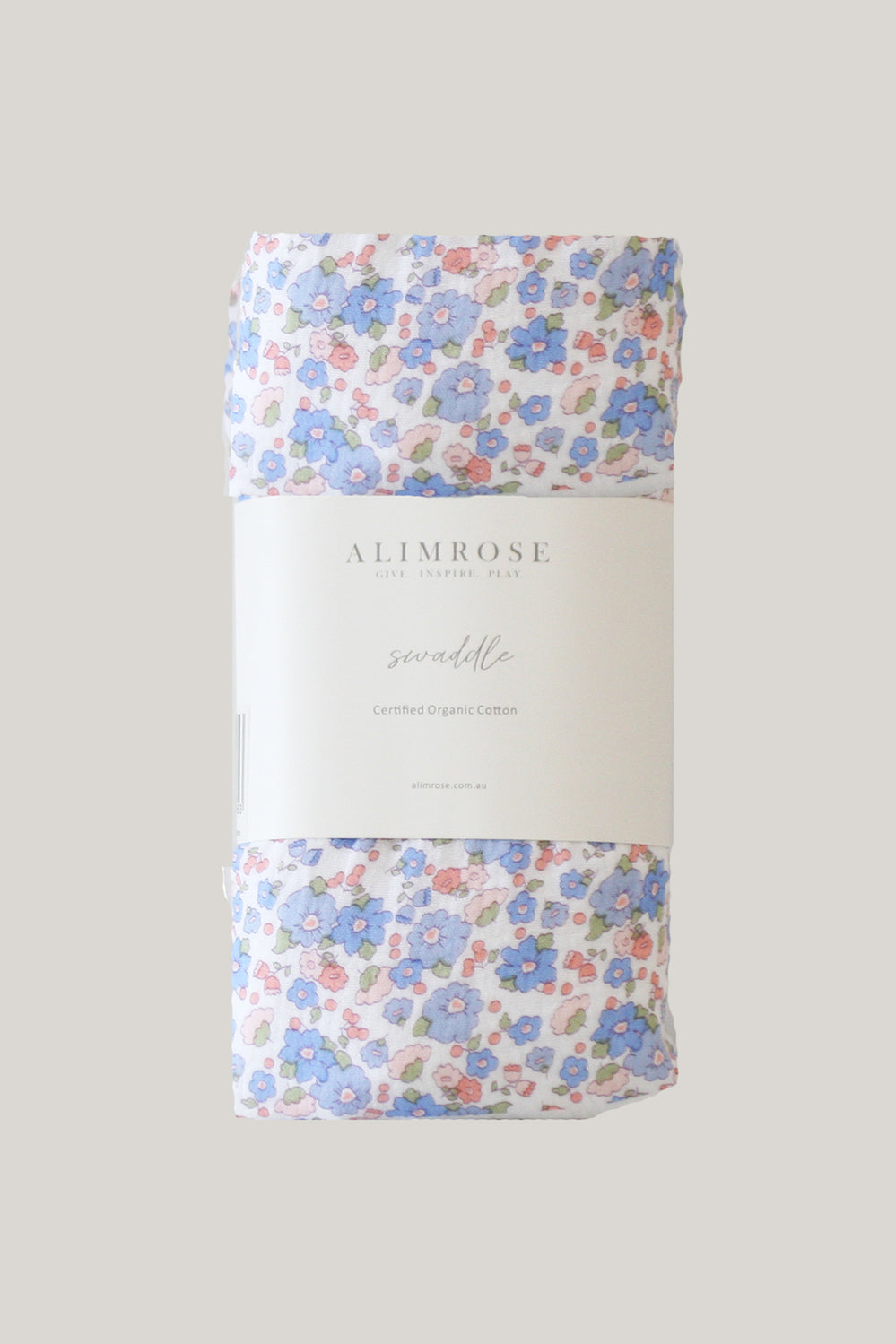 Muslin Swaddle - Blue - image 1