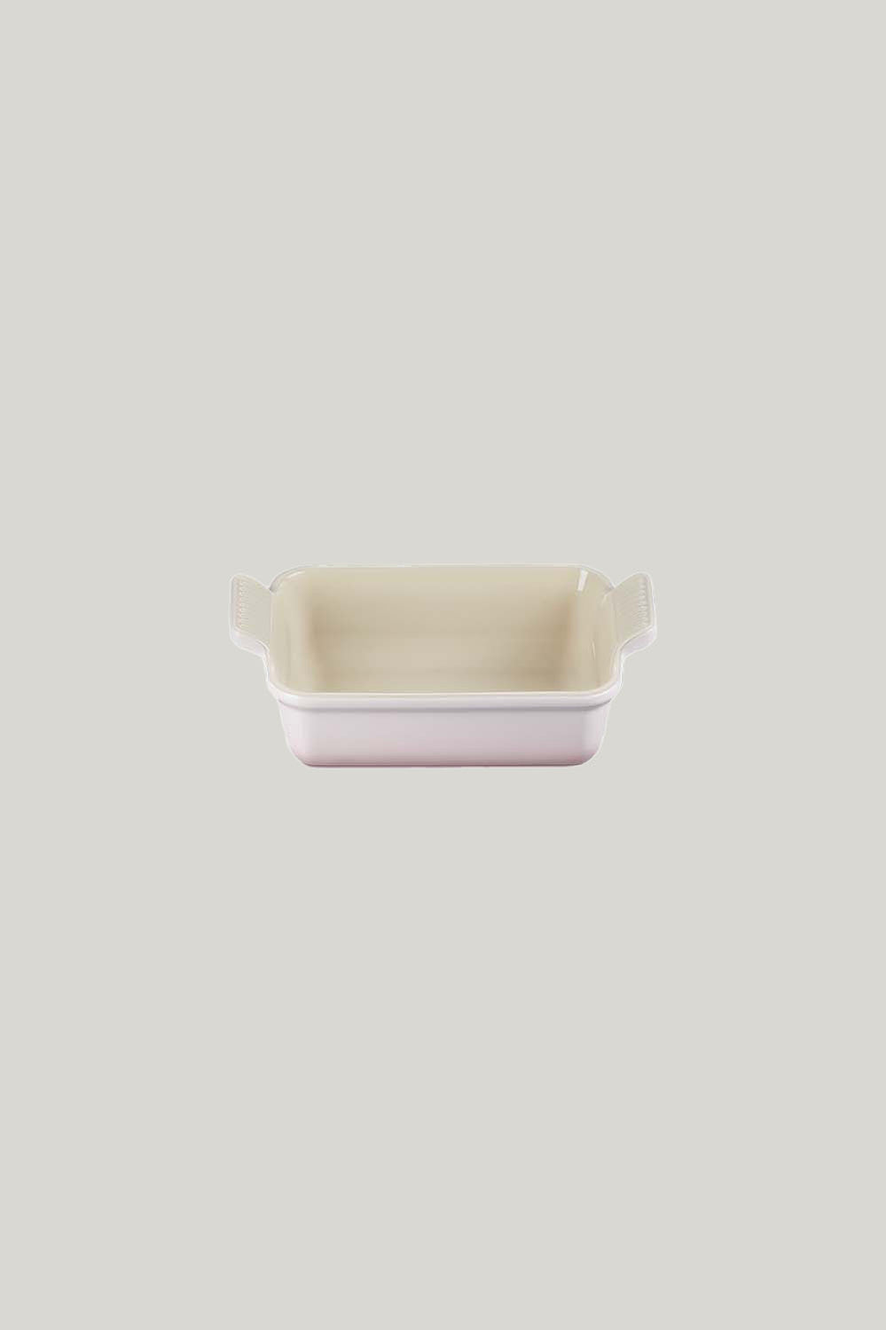 Stoneware Heritage Rectangular Dish 19cm - Shell Pink - image 1