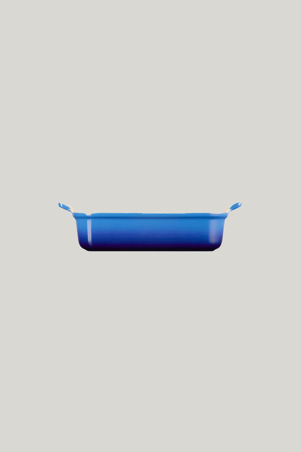 Stoneware Heritage Rectangular Dish 26cm - Azure Blue - image 2