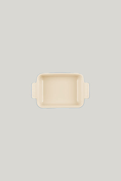 Stoneware Heritage Rectangular Dish 19cm - Azure Blue - image 3