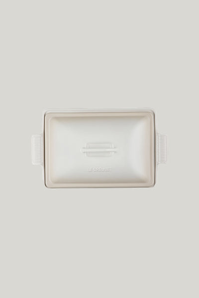 Stoneware Heritage Covered Rectangular Dish 33cm - Meringue - image 3