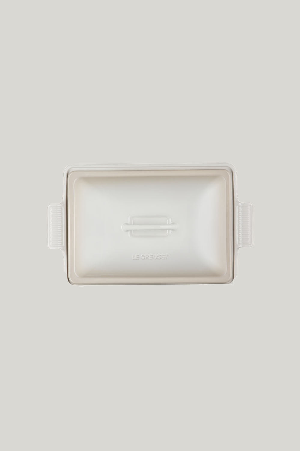 Stoneware Heritage Covered Rectangular Dish 33cm - Meringue - image 3