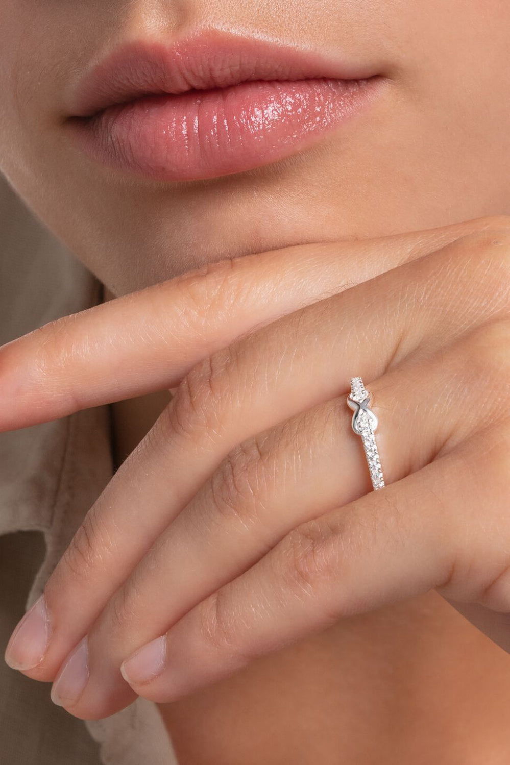 Infinity Ring In Silver - Silver - image 3