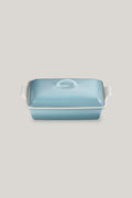 Stoneware Heritage Covered Rectangular Dish 33cm - Sea Salt - image 1