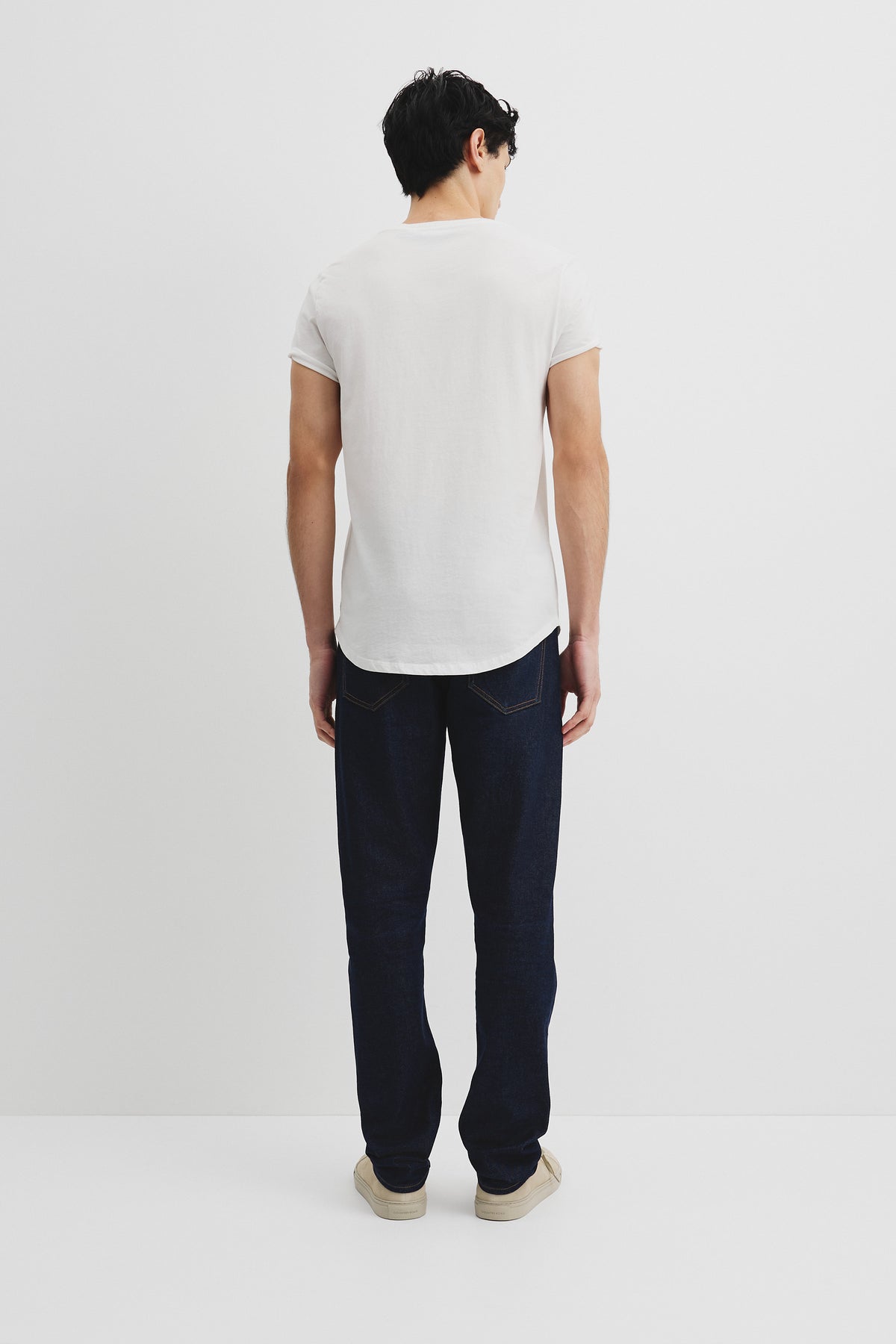 Australian Cotton Longline Garment Dye T-Shirt