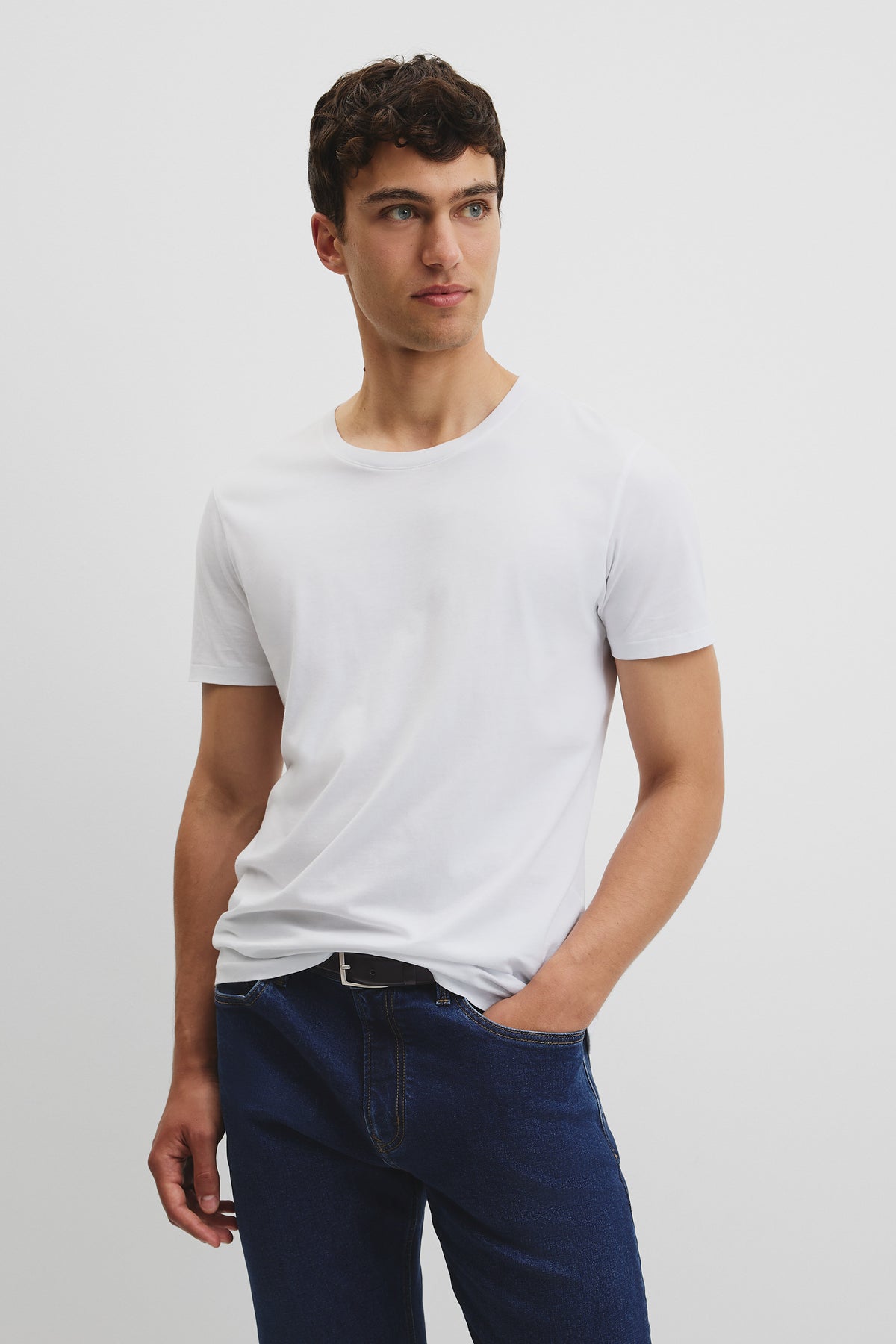 Pima Cotton Crew T-Shirt