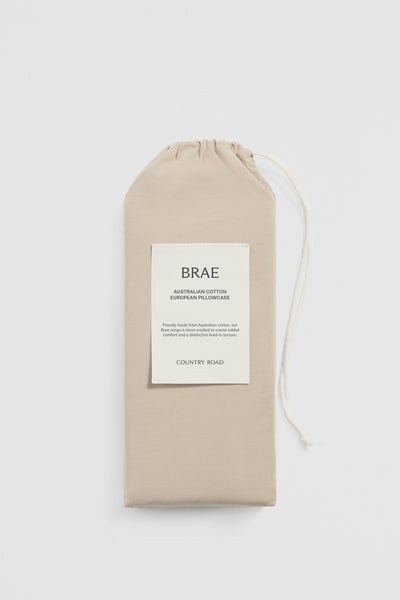 Brae Australian Cotton Euro Pillowcase