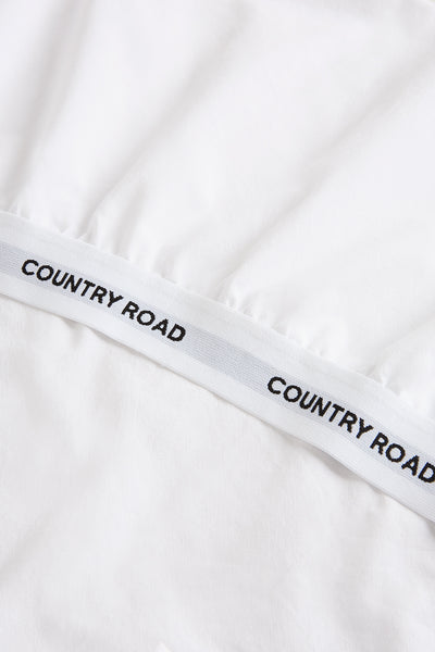 Brae Australian Cotton Double Fitted Sheet