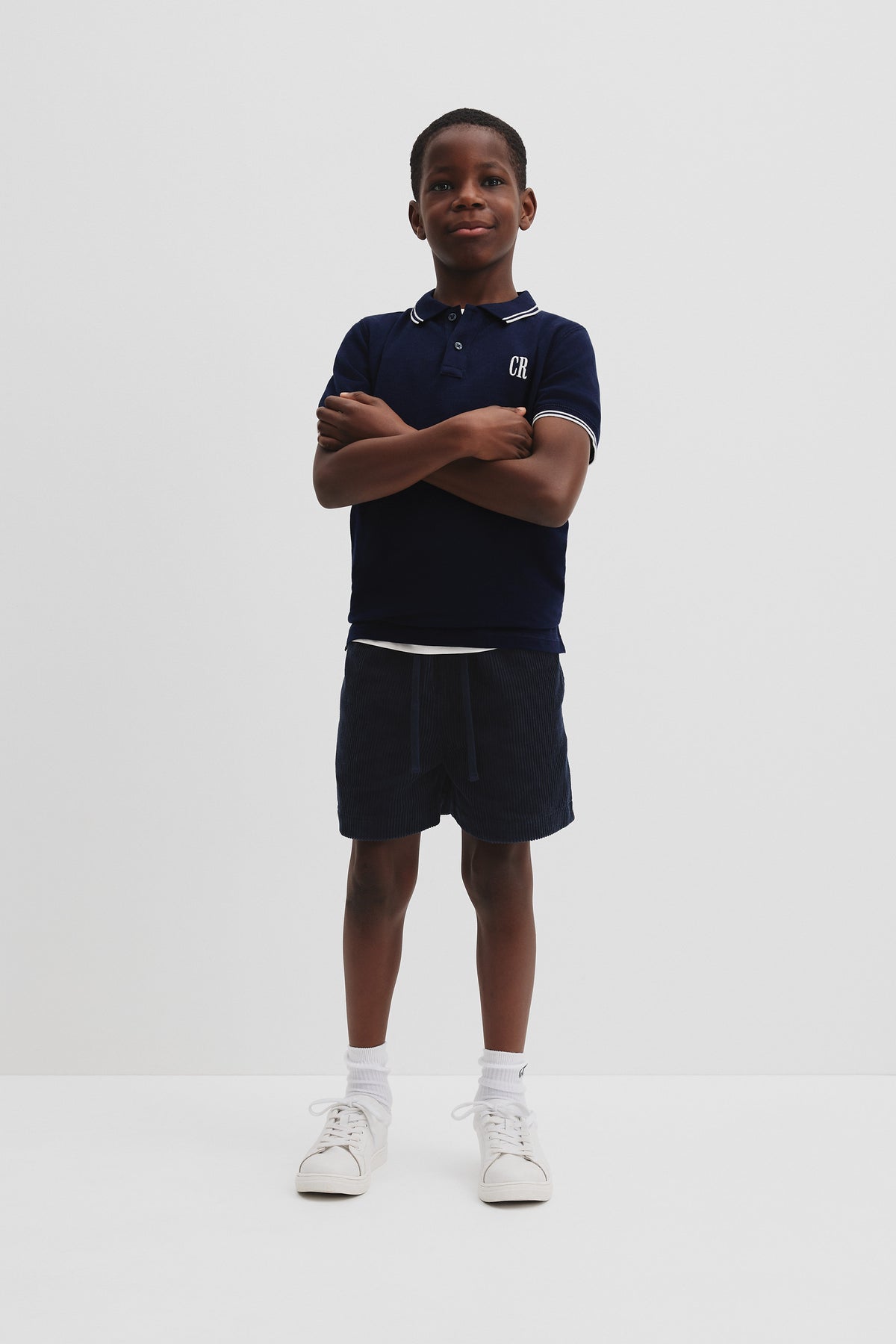 Organically Grown Cotton Logo Polo Shirt