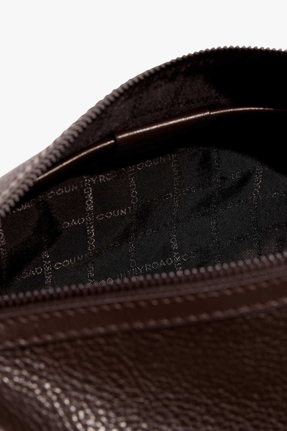 Small Leather Wash Bag