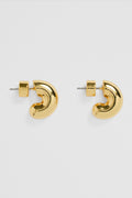 Small Round Hoop Earring