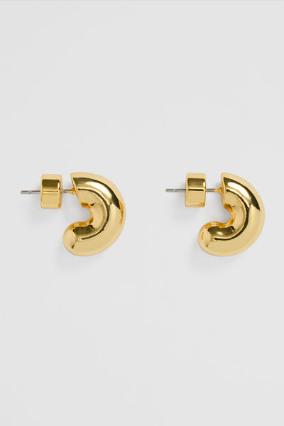 Small Round Hoop Earring