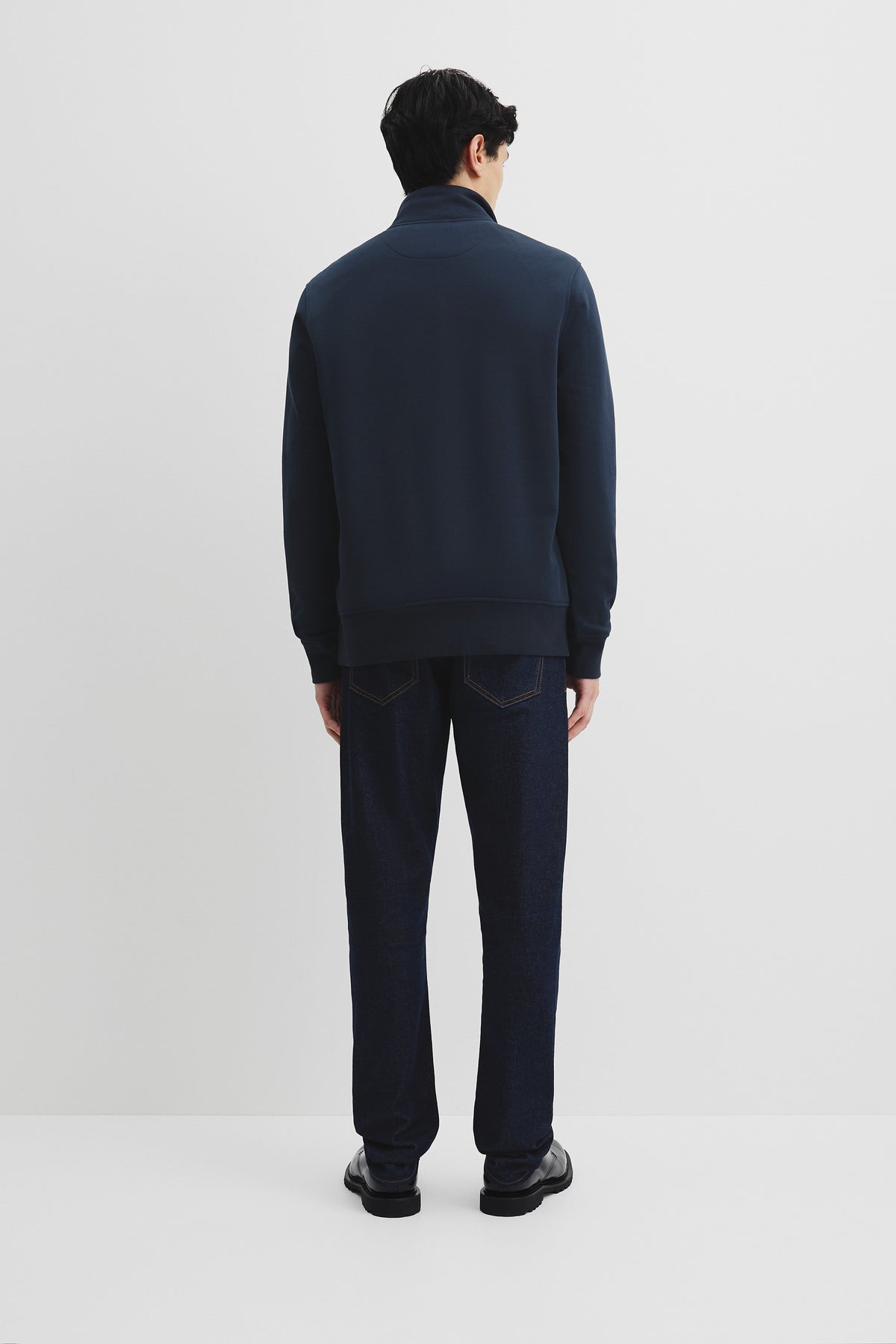 Australian Cotton Half Zip Heritage Sweat