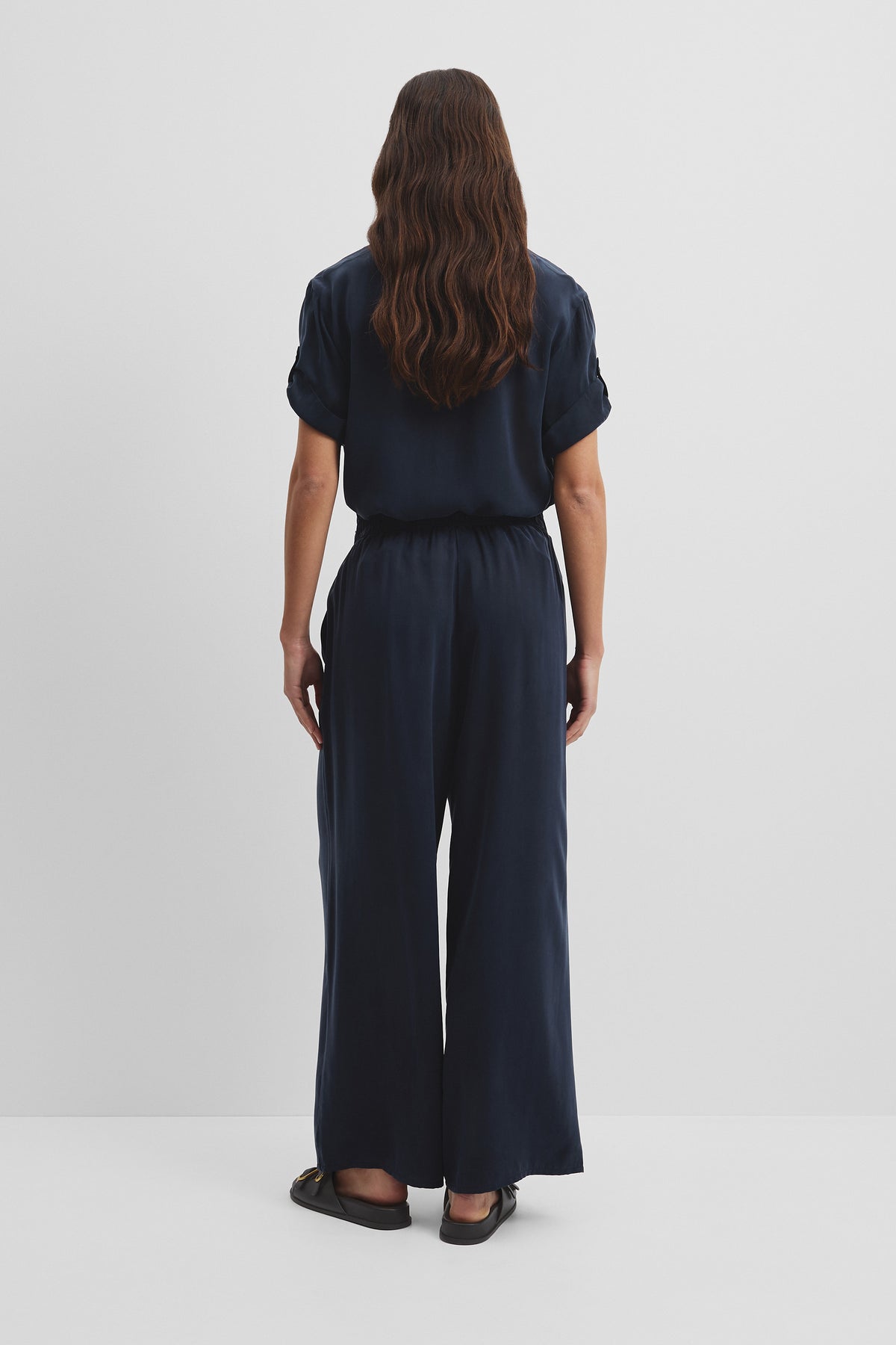 Pull On Cupro Pant