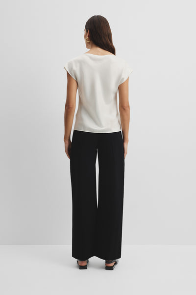 Satin Shell Top