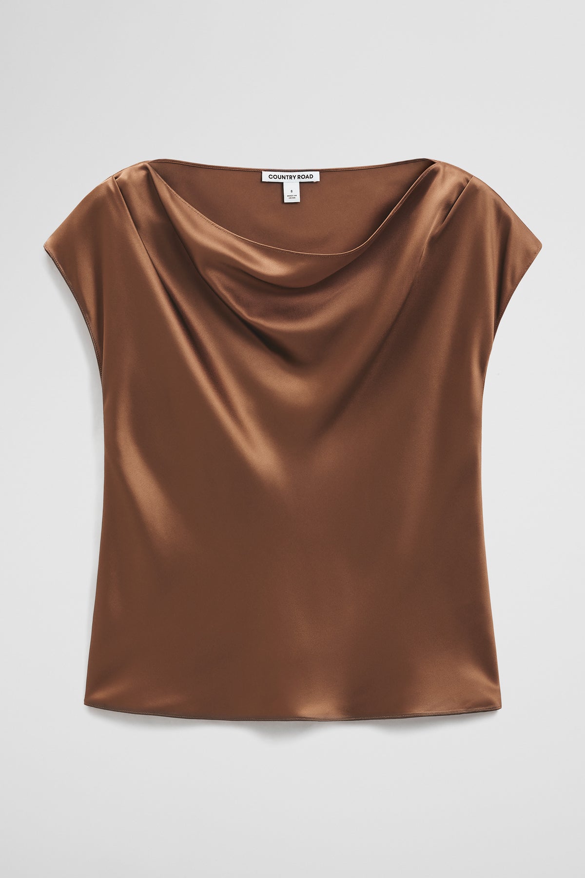 Satin Shell Top