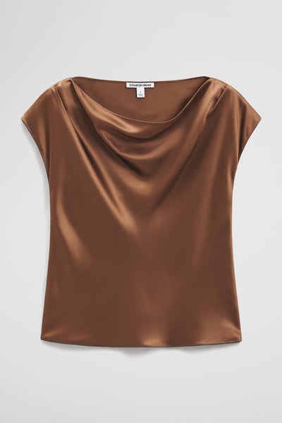 Satin Shell Top