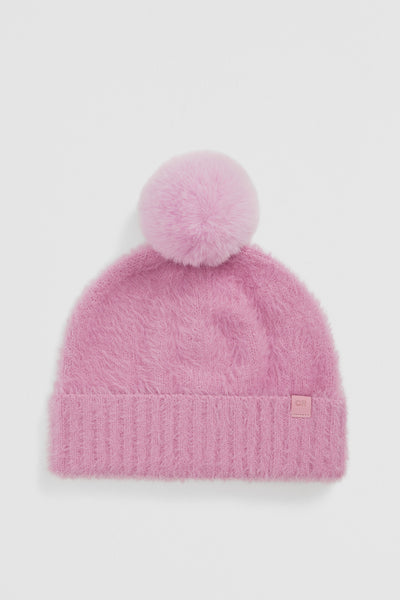 Fluffy Knit Beanie