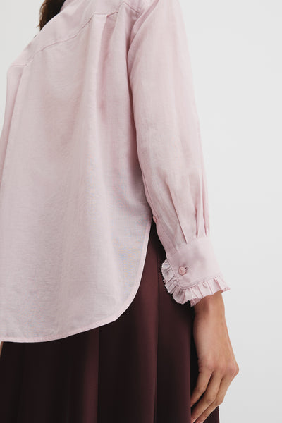 Soft Ruffle Blouse