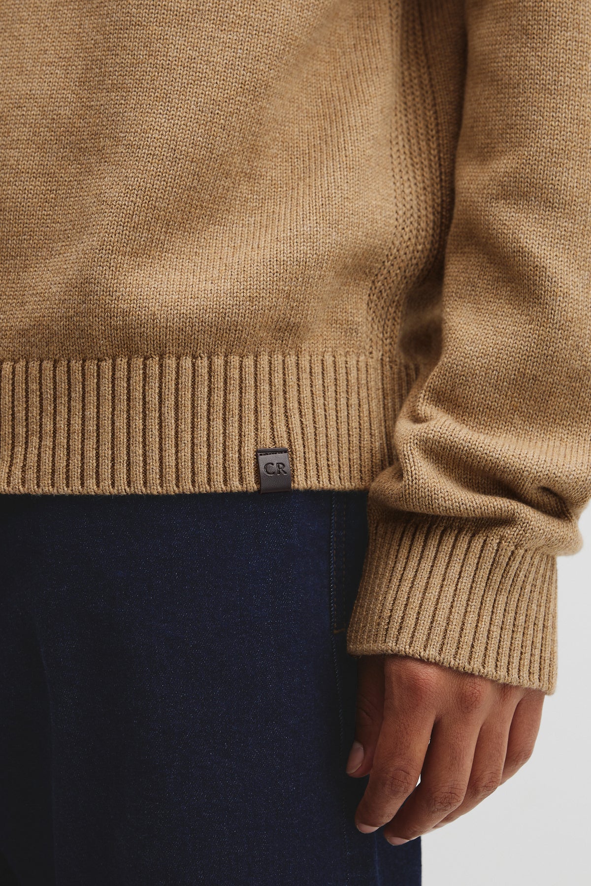 Australian Good Earth Cotton Crew Neck Knit