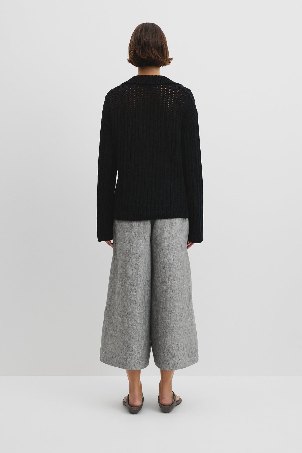 Australian Good Earth Cotton Long Sleeve Tape Knit