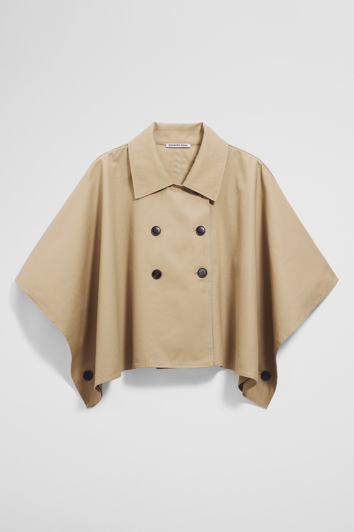 Button Through Cape