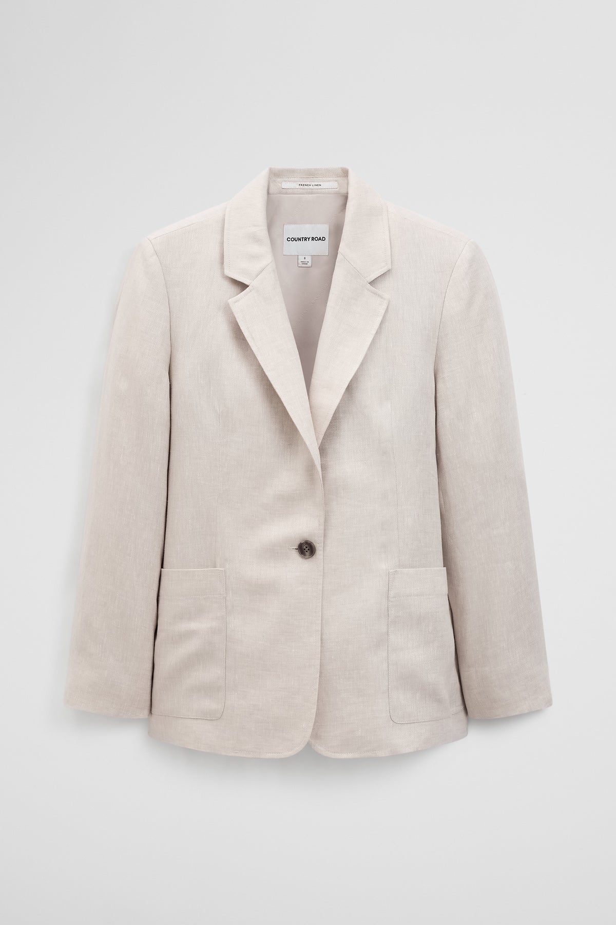 Linen Relaxed Blazer