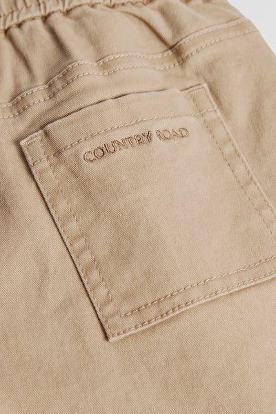 Pull On Twill Short