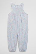 Organically Grown Cotton Sleeveless Texture Romper