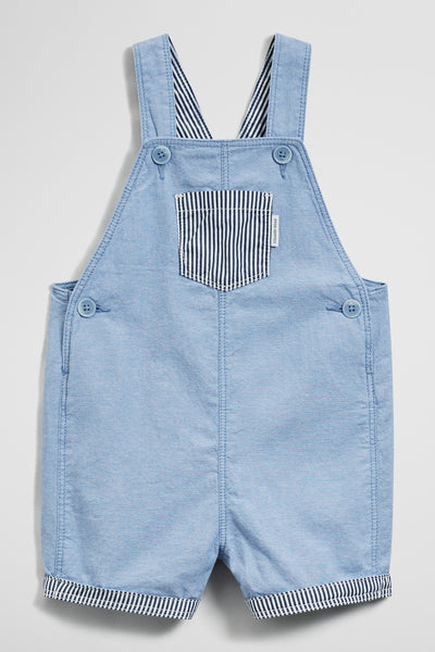 Chambray Overalls
