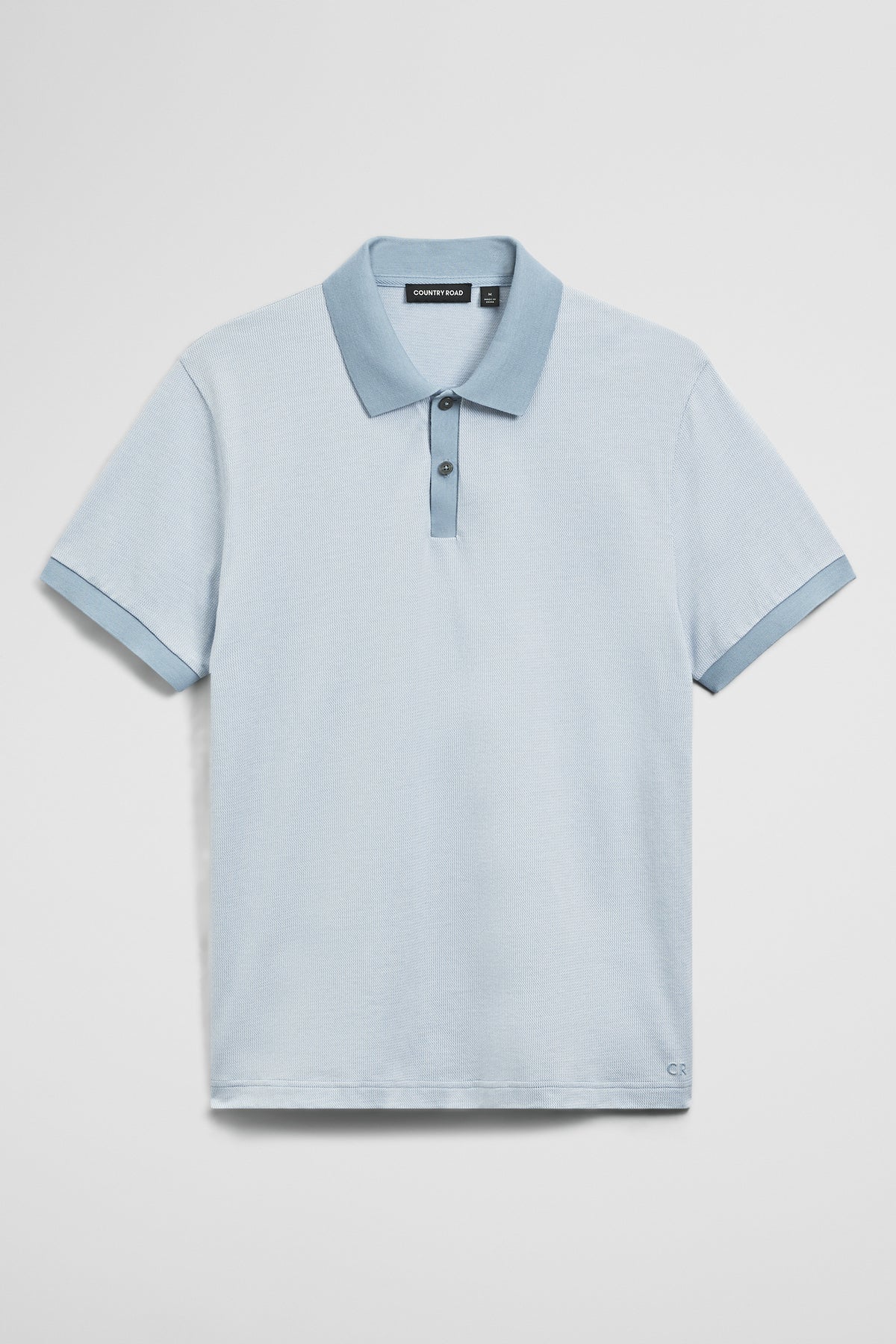 Short Sleeve Jacquard Polo