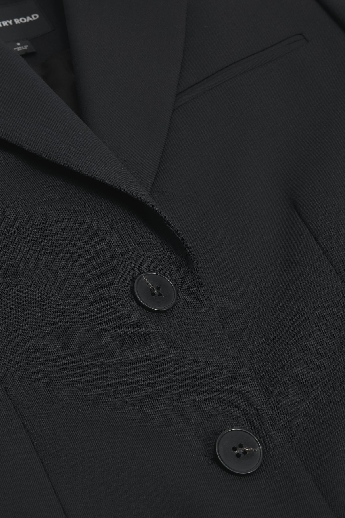 Wool Blend Tailored Blazer
