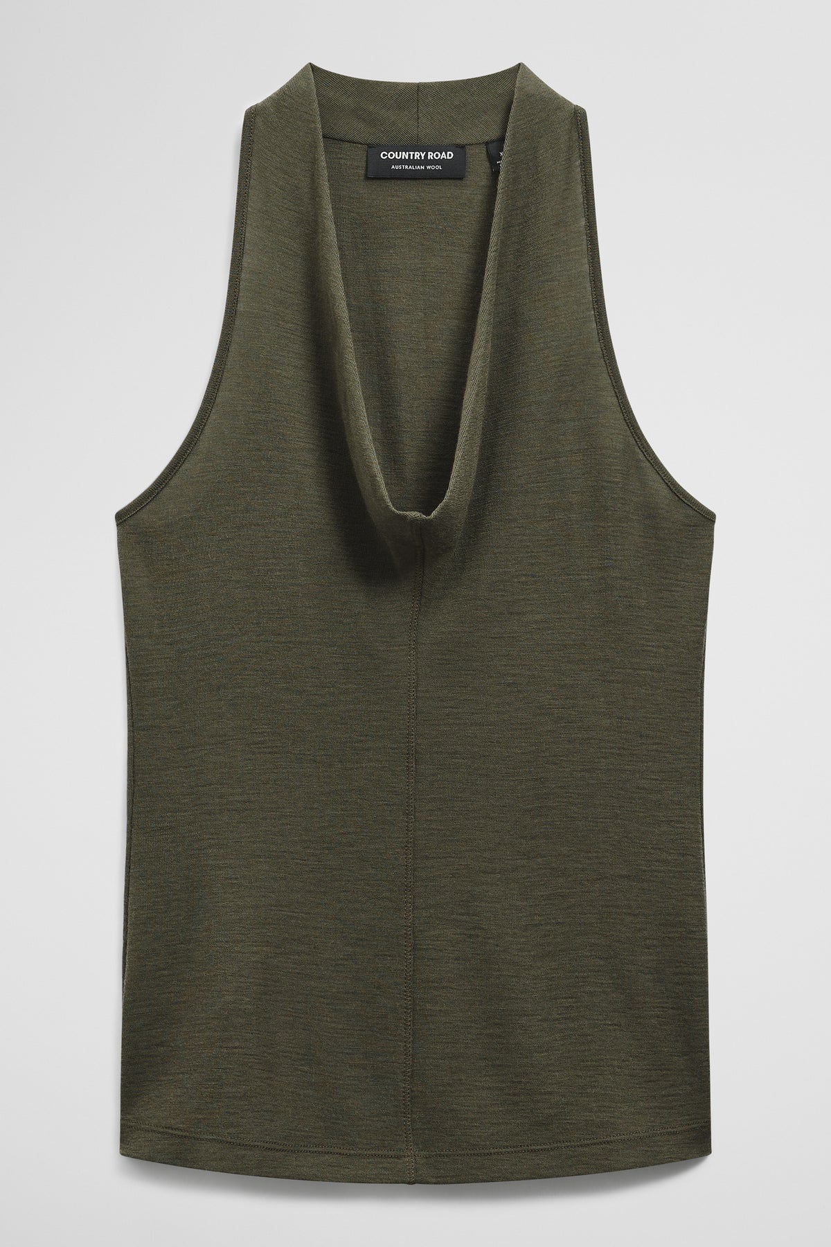 V-Neck Neck Drape Top