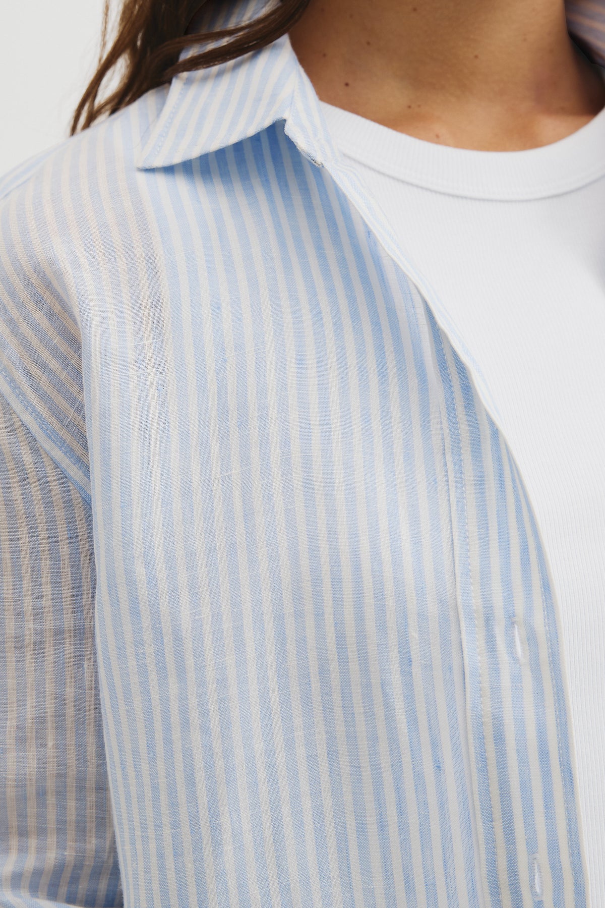 Classic Linen Stripe Shirt