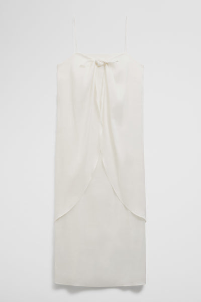 Tie Detail Midi Dress