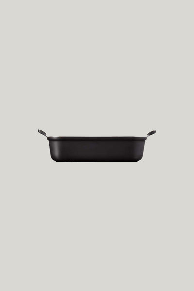 Stoneware Heritage Rectangular Dish 26cm - Matte Black - image 2